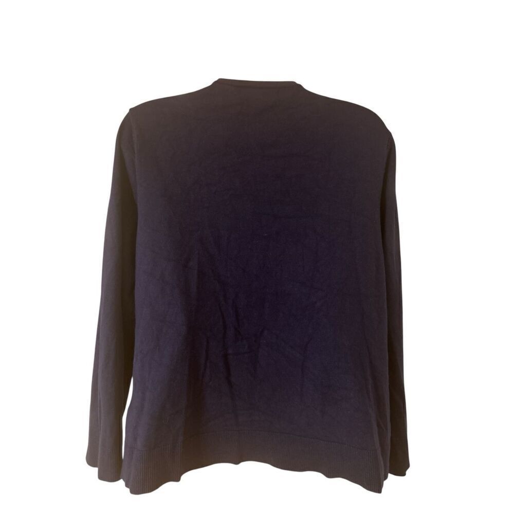 Philosophy Republic Sweater Women’s Size XL Cardigan Navy Silver Toggles - Picture 3 of 7
